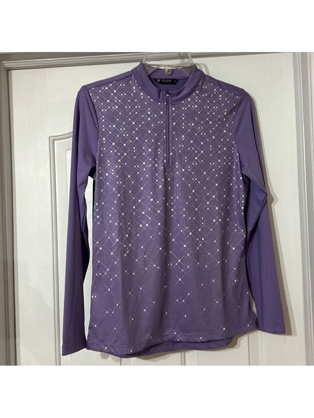 Levelwear purple top.  size S. Long sleeves